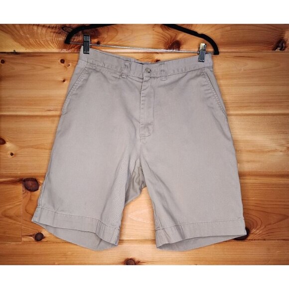 Polo Ralph Lauren Classic Fit Zip Flat Front Shorts Men’s 30 Tan 9in inseam - Picture 11 of 12